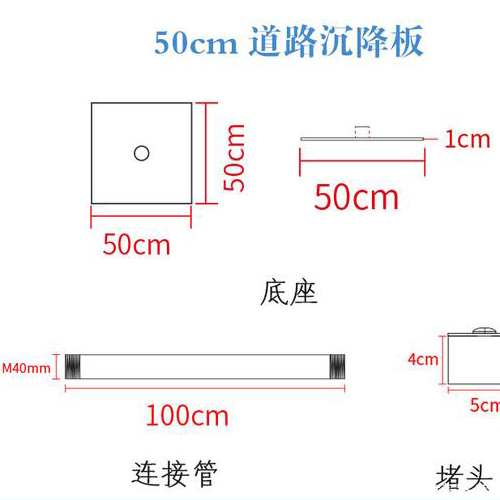 武威沉降板规格型号如何选择?